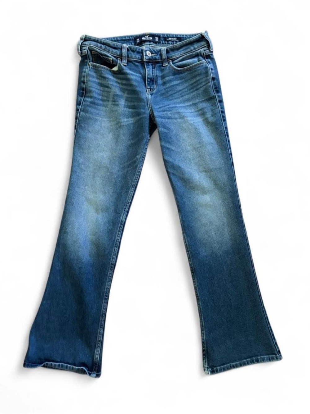 Hollister Women's Blue Flare Jeans